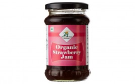 24 Mantra Organic Strawberry Jam   Glass Jar  350 grams